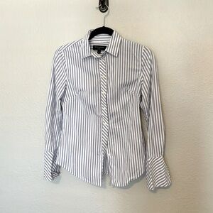 Banana Republic Tailored Shirt in blue stripe
